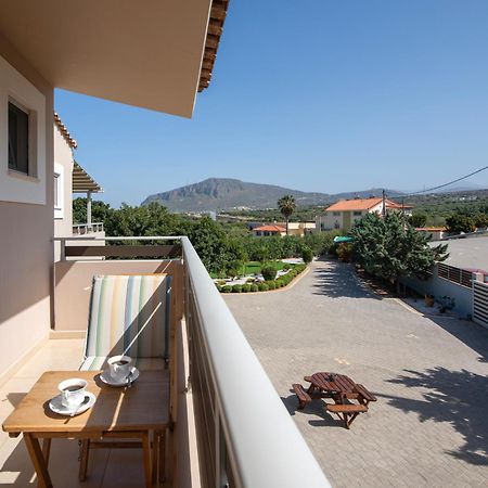 Four Seasons Private Villa - Seaview - Big Heated Pool - Gym - Sport Activities Gouves Exteriér fotografie