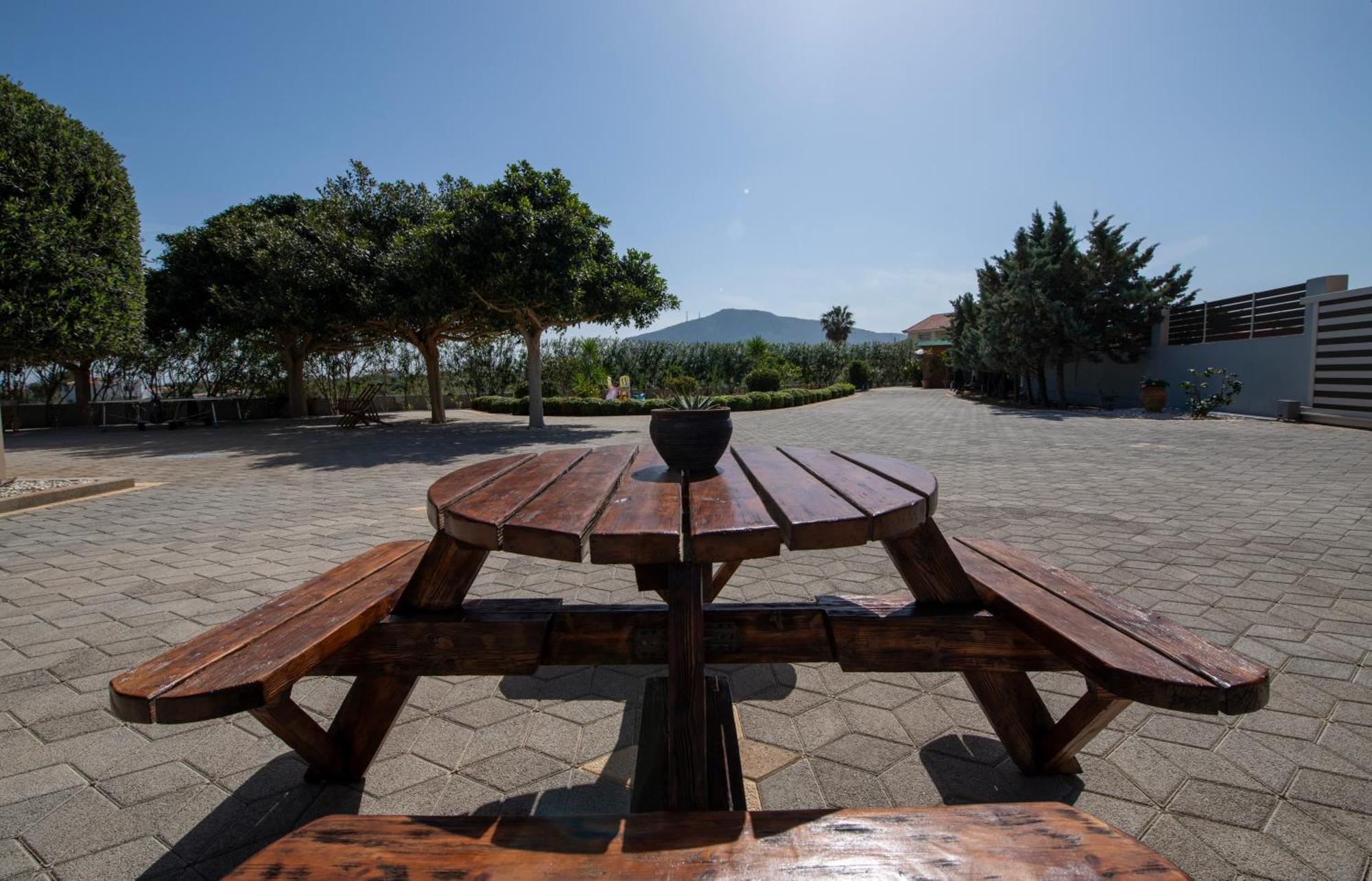 Four Seasons Private Villa - Seaview - Big Heated Pool - Gym - Sport Activities Gouves Exteriér fotografie